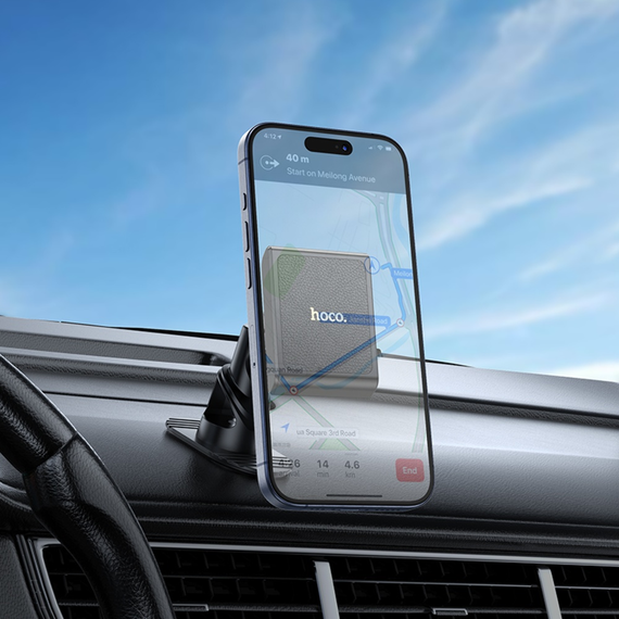 Автодержатель Hoco H45 магнитный black | Зображення 6