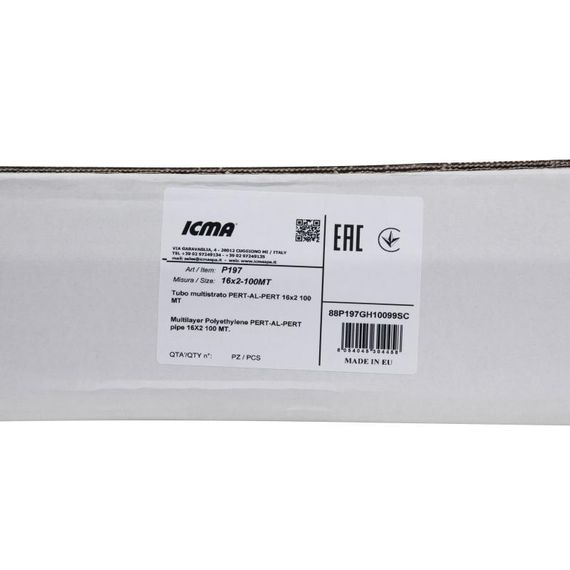 Труба PE-AL-PERT Icma 16х2 мм, 100 м NoP197 | Зображення 6