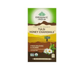 Чай Organic India Тулсі, мед, ромашка 25 пакетиків 801541508402