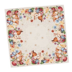 Скатертина гобеленова PRIMROSE Limaso, 93x93, Квадратна, Великодній, Без люрексу, 60% поліестер, 24% бавовна, 16% акрил, Гобелен