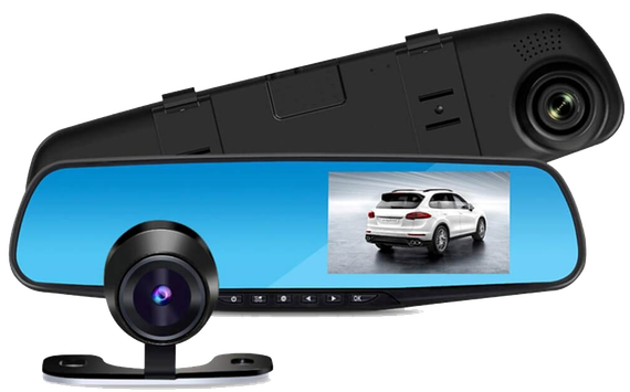 Відеореєстратор дзеркало з камерою заднього виду XPRO DRIVE 4 SIMPLE