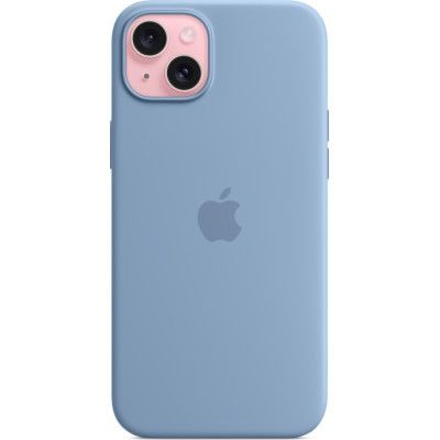 Чехол для мобильного телефона Apple iPhone 15 Plus Silicone Case with MagSafe Winter Blue (MT193ZM/A) | Зображення 1