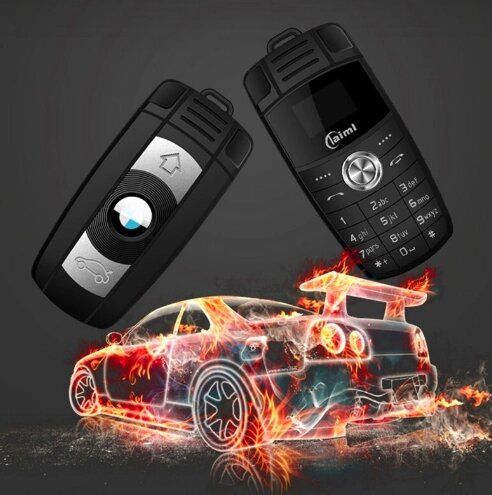 Мини мобильный маленький телефон Laimi BMW X6 (2Sim) BLACK | Зображення 1
