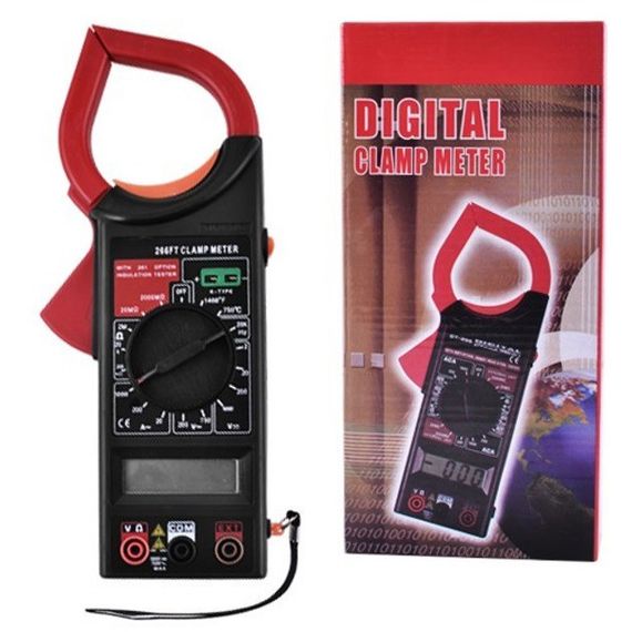 Цифровий мультиметр-тестер DT 266 FT MI-728 Струмовимірювальні кліщі