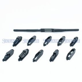 Щетка стеклоочистителя задняя 350mm (10 переходников, мултиадаптер), DAI, T-300-350,