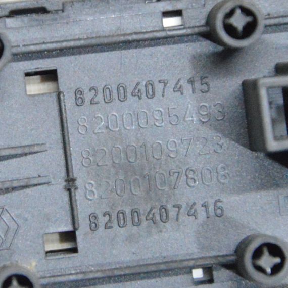 Кнопка аварійки і центрального замка Renault Scenic (II) 2003-2009 Рено Сценік 8200407415 | Зображення 3