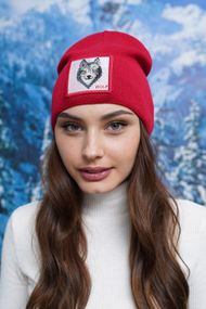 Шапка «Wolf» (5147-1) красный