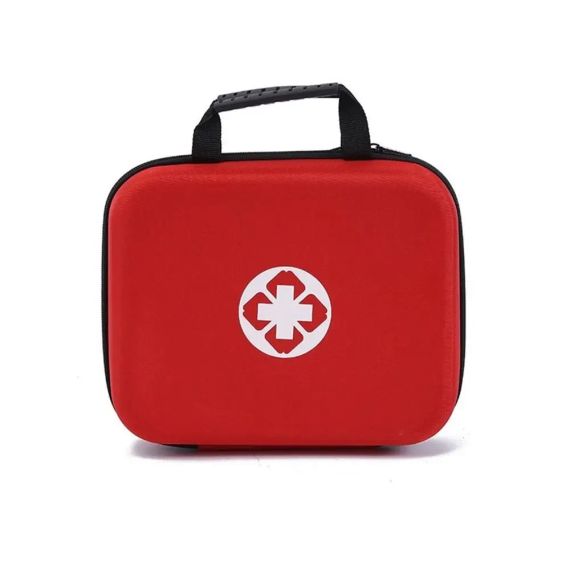 Аптечка першої допомоги укомплектована велика червона