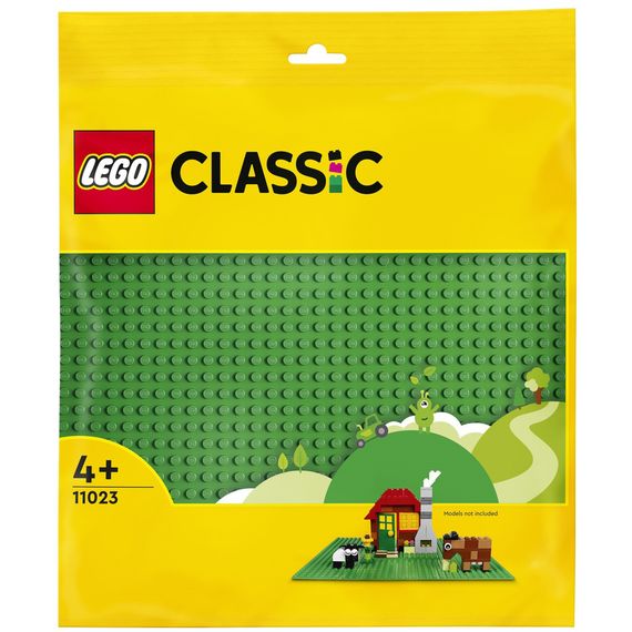 Конструктор LEGO Classic Базова пластина зеленого кольору (11023) | Зображення 4