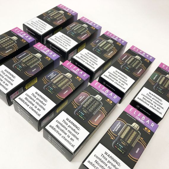 ELF BAR COMBO 25000. Переключение вкусов. Зеленый Виноград / Виноград (Green Grape / Grape) | Зображення 7