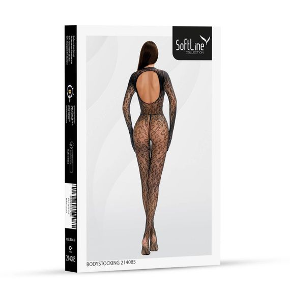 Бодістокінг - Bodystocking 214085, black - One Size Sex Aura | Зображення 3