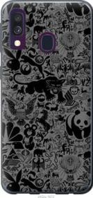 Чохол для Samsung Galaxy A40 2019 A405F з силікону FCh_011124