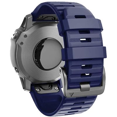 Ремешок для смарт-часов Armorstandart Silicone 26mm для Garmin Fenix 5x/6x Dark Blue (ARM60804) | Зображення 1