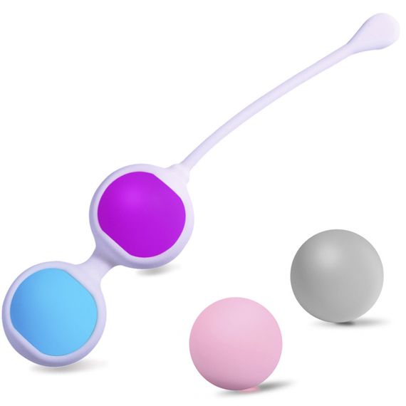 Набір вагінальних кульок Kegel Ball Set мікс кольорів sexstyle