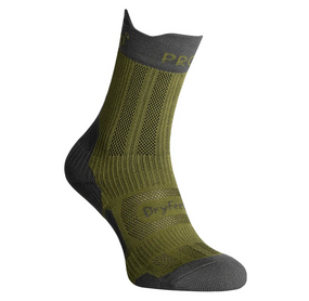 Шкарпетки компресійні літні "ShortDry PRO" сіро-зелені