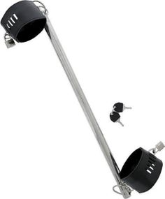 Розпірка металева для фіксації ніг Dream Toys BLAZE манжети зі шкірозамінника, 50 см sexstyle