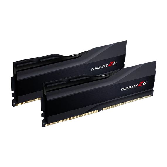 Модуль пам'яті для комп'ютера DDR5 32GB (2x16GB) 5600 MHz Trident Z5 Silver G.Skill (F5-5600J4040C16GX2-TZ5S) | Зображення 2