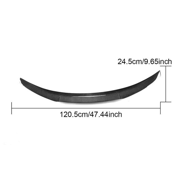 Спойлер PSM-Style V2 (для E90, Карбон) для BMW 3 серія E-90/91/92/93 2005-2011 рр | Зображення 4