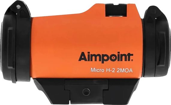 Прицел Aimpoint Micro H-2 Orange 2 MOA Weaver/Picatinny | Зображення 3