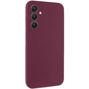 Чохол Silicone Cover Ummi Lakshmi Full Camera (AA) для Samsung Galaxy S24 FE Бордовий / Marsala