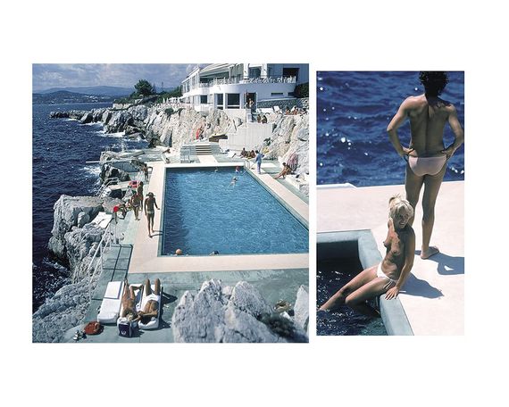 Книга фотоискусство история работы Слима Ааронса Slim Aarons "Poolside With Slim Aarons" книги для фотографов | Зображення 7