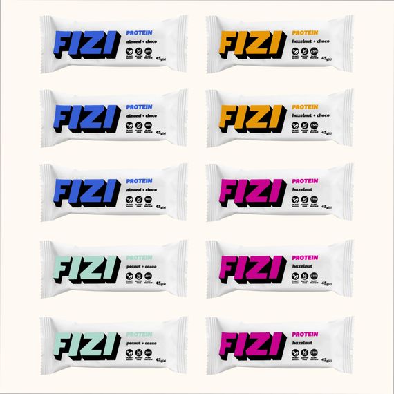 FIZI Protein Box - 10x45g | Зображення 1