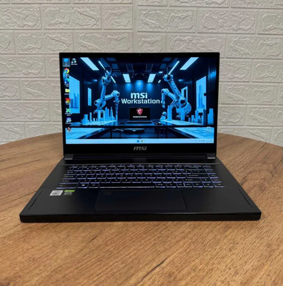 Ноутбук Сенсорний MSI WS66 10TKT i7 10875H 32GB SSD 1TB Quadro RTX 3000 Б/В