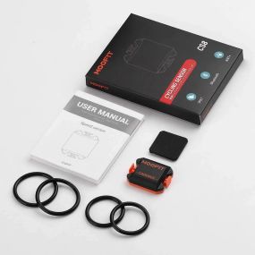 Датчик частоти обертання педалей для Wahoo/Coosporide/Rouvy/Peloton, водонепроникний IP67, оранжевий