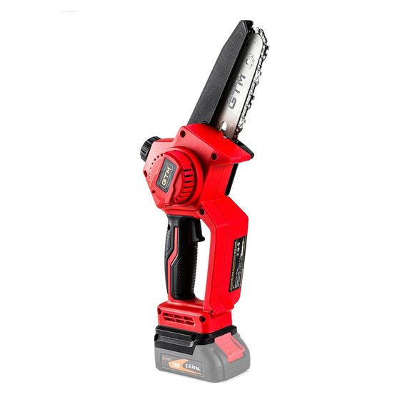Пила ланцюгова акумуляторна GTM CS18/127BL BEO4 (12.7 см, 10.5 м/с, BL, 18V) | Зображення 2