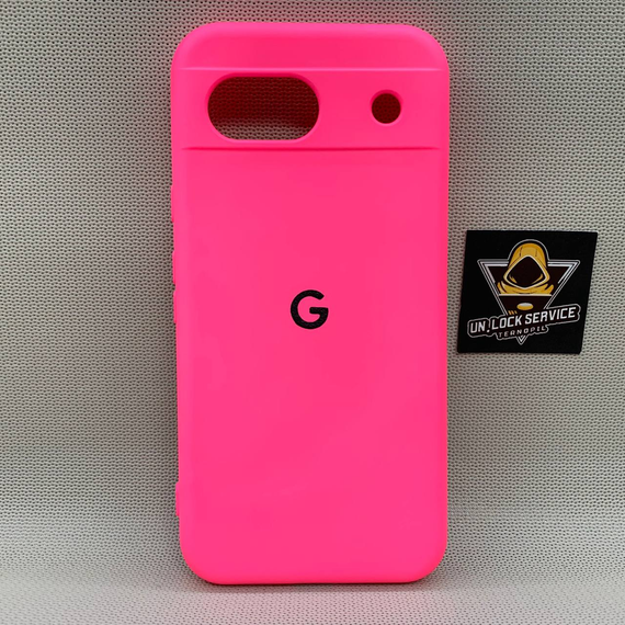 Чохол Google Pixel 8A SoftTouch Силіконовий Протиударний софт тач Рожевий