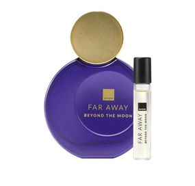 Парфумований набір Avon Far Away Beyond The Moon для Неї 2 в 1 (Фар авей бейонд зе мун), парфумована вода 50 мл + 10 мл