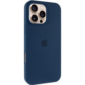 Чохол Silicone Case Full Protective (AA) для Apple iPhone 16 Pro Max (6.9") Синій / Blue Jay