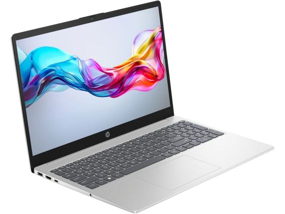 Ноутбук HP  15-fd1072ua 15.6' FHD IPS AG, Intel 5-120U, 16GB, F1024GB, UMA, DOS, сріблястий (B23CZEA) | Зображення 1