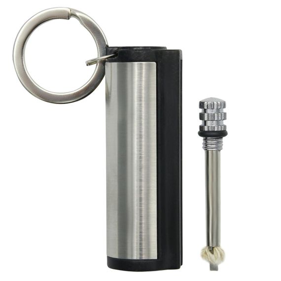 Вечная спичка бензиновая Make Fire / Многоразовая спичка брелок / Средство для розжига огня | Зображення 3