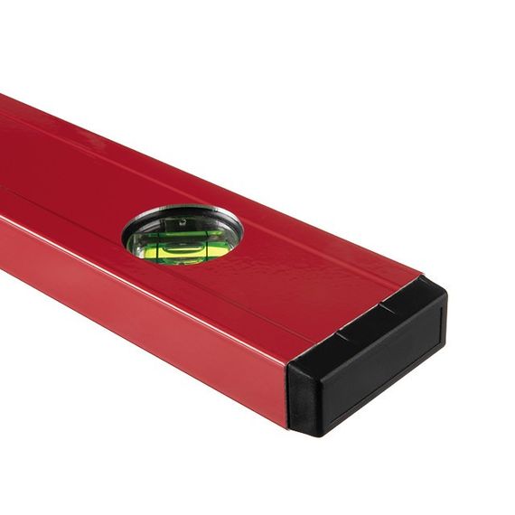 Рівень будівельний 800 мм 3 вічка, переріз 22*59 мм "Проф" INTERTOOL MT-11331 | Зображення 6