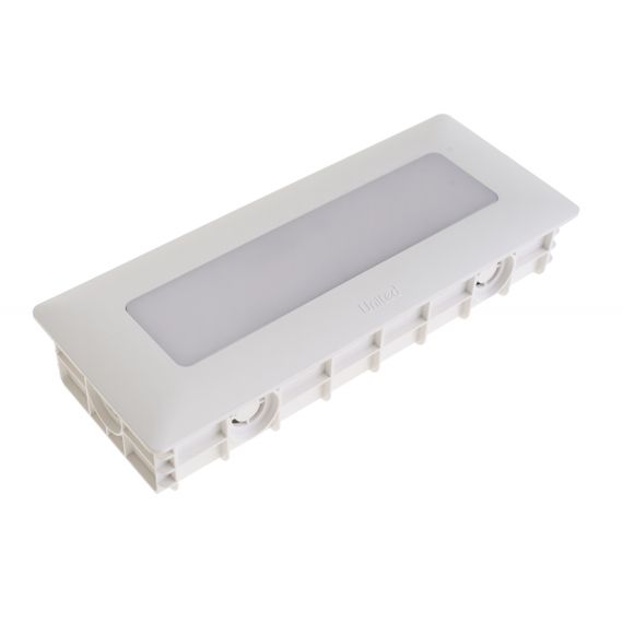 Светильник уличный врезной AL-906/6W CW IP54 WH