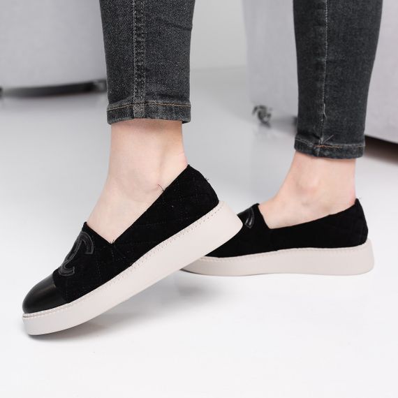 Лоферы женские Fashion Jodie 3922 41 размер 26 см Черный | Зображення 3