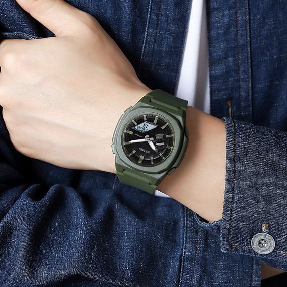 Skmei 2091AGWT Army Green White | Зображення 2