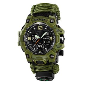 Чоловічий годинник Skmei 1155BNAG Army Green
