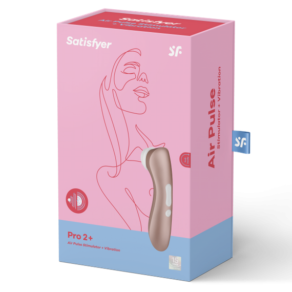 Стимулятор SATISFYER PRO 2+ (воздушно-импульсный стимулятор + вибрация) sexstyle | Зображення 5