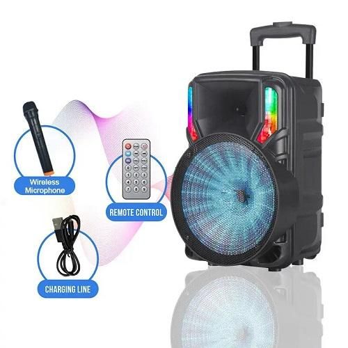 Акустична система портативна XPRO GZ-612 бездротовий мікрофон пульт (MER-15684_2941) | Зображення 3