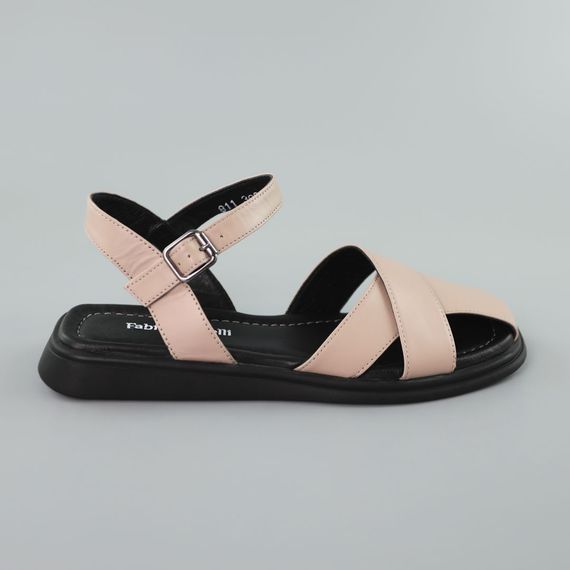 Сандалі жіночі шкіряні 588306 Бежеві 36 37 38 39 40