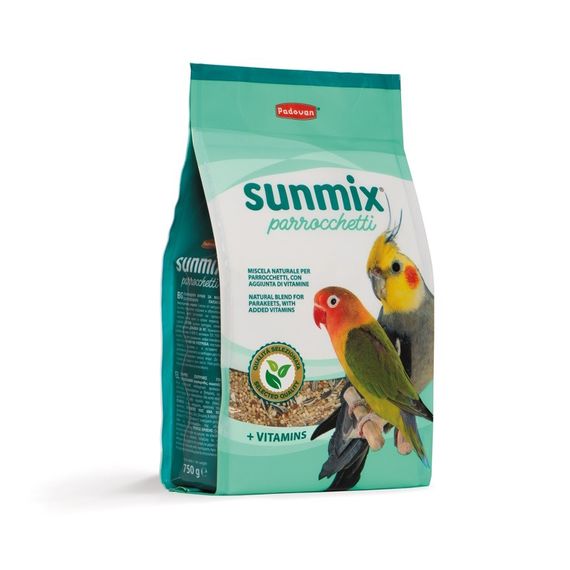 Padovan SunMix Parrocchetti корм для птахів 750 гр