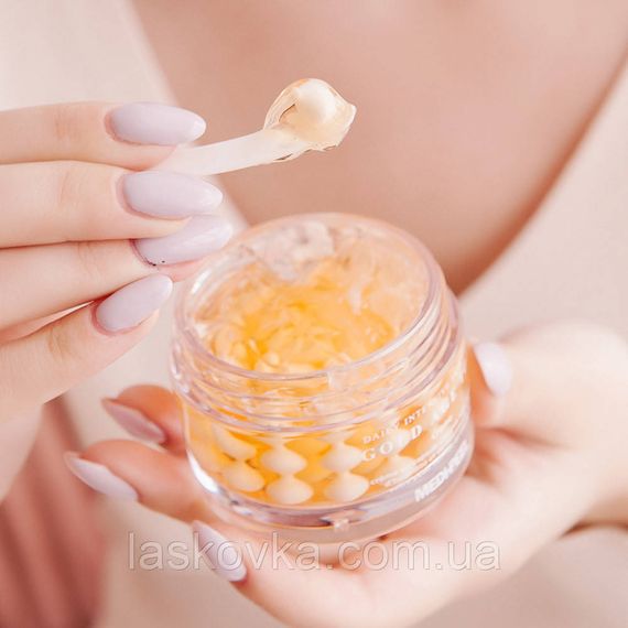Антивіковий капсульний крем з екстрактом золотого шовкопряда Medi-Peel Gold Age Tox Cream, 50 мл | Зображення 3