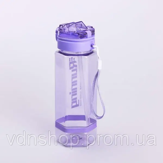 Пляшка для води багаторазова 760 мл пляшечка з трубочкою для спорту та школи HP-14-48V | Зображення 3