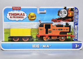 Классический моторизованный поезд Ния из юбилейной серии к 80-летию Thomas & Friends Оригинал Fisher-Price