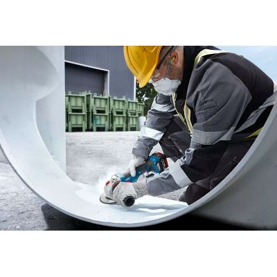 Шлифовальная машина Bosch GWS 18V-11S 125мм, 18В, 1x5Ah, 0-9000об/мин, 1.7кг, кейс (0.601.9N4.003) | Зображення 3