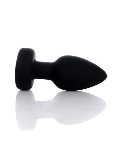 Анальная вибропробка - Silicone Black Plug Disco Flashlight sexstyle | Зображення 3