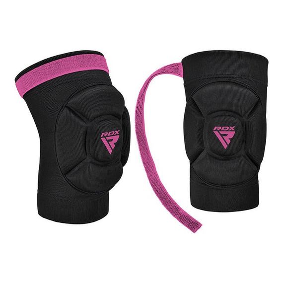 Наколінники спортивні RDX HOSIERY KNEE FOAM K5 BLACK/PINK-S (пара) | Зображення 3