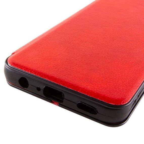 Шкіряний чохол-книжка Belora для Samsung Galaxy A06 Black Red | Зображення 6